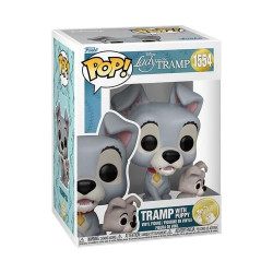 LA BELLE ET LE CLOCHARD - POP Disney NÂ° 1554 - Clochard avec chiotFIGFUN83569_2.jpg889698835695