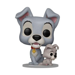 LA BELLE ET LE CLOCHARD - POP Disney NÂ° 1554 - Clochard avec chiotFIGFUN83569_3.jpg889698835695