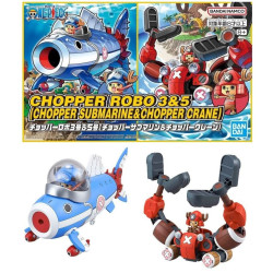 ONE PIECE - Chopper Robot 3&5 (Chopper Submarine & Crane) -Model KitFIGMK67444_1.jpg4573102674449