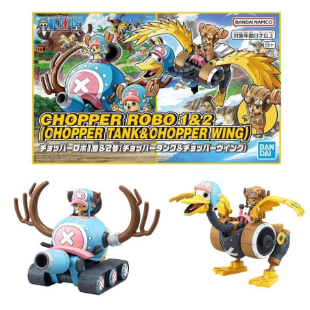 ONE PIECE - Chopper Robot 1&2 (Chopper Tank & Chopper Wing) -Model KitFIGMK67445_1.jpg4573102674456