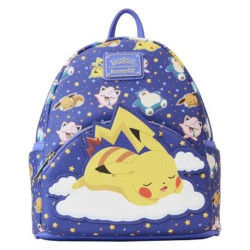 POKEMON - Pikachu et Amis dormant - Mini Sac à  Dos LoungeFlyFIGPMBK0236_1.jpg671803464032
