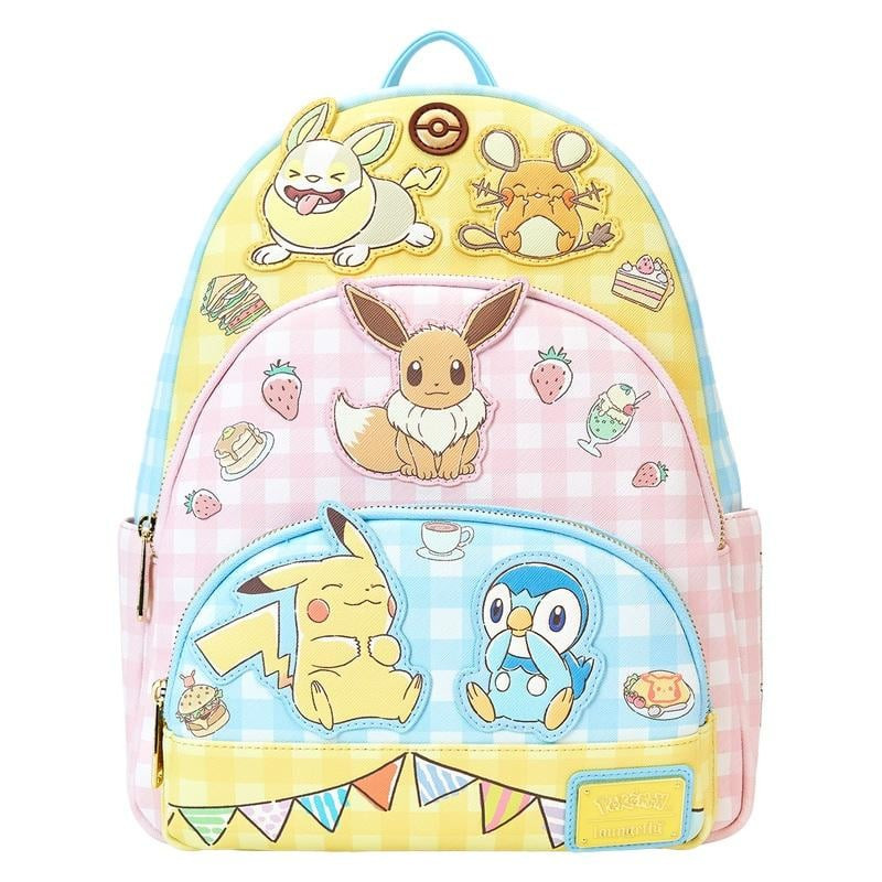 POKEMON - Cafe - Mini Sac à  Dos Triple Poche LoungeFlyFIGPMBK0313_1.jpg671803534773