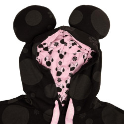 DISNEY - Minnie "Floral Rock the Dots" - Hoodie Unisex Loungefly (L)FIGWDHD0067_5.jpg671803534896