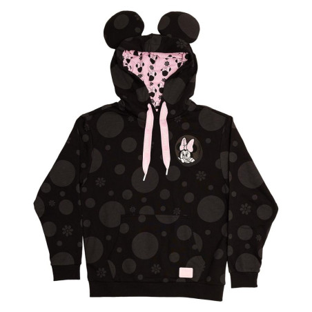 DISNEY - Minnie "Floral Rock the Dots" - Hoodie Unisex Loungefly (M)FIGWDHD0067_1.jpg671803534889
