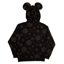 DISNEY - Minnie "Floral Rock the Dots" - Hoodie Unisex Loungefly (S)FIGWDHD0067_4.jpg671803534872