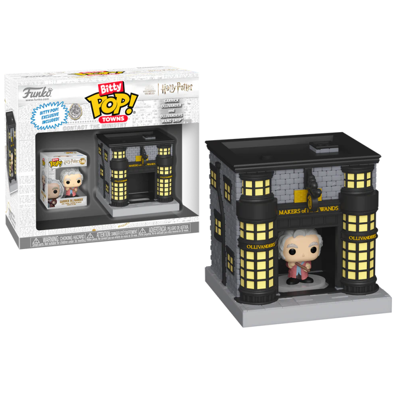 HARRY POTTER -Bitty Pop Town -Garrick Ollivander et magasin OllivanderFIGFUN83627_1.png889698836272