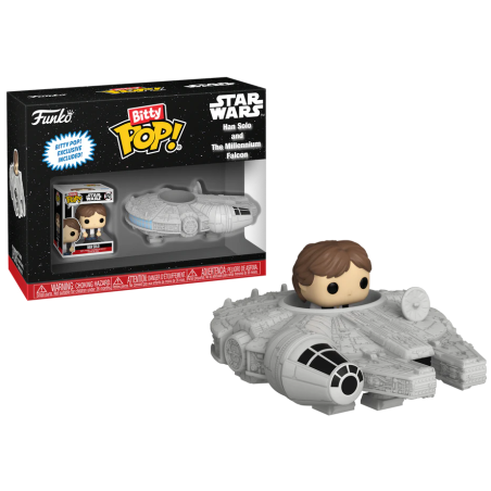 STAR WARS - Bitty Pop Ride - Han Solo avec Faucon MilleniumFIGFUN83623_1.png889698836234