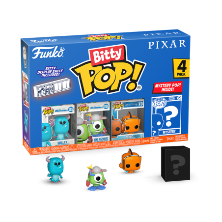 PIXAR - Bitty Pop 4 Pack 2.5cm - Monstres & CompagnieFIGFUN75467_1.png889698754675