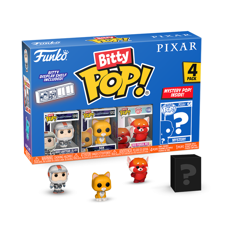 PIXAR - Bitty Pop 4 Pack 2.5cm - L'EclairFIGFUN75466_1.png889698754668