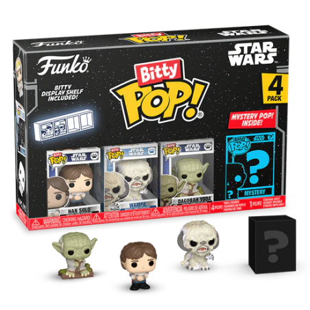 STAR WARS - Bitty Pop 4 Pack 2.5cm - HanFIGFUN83670_1.png889698836708