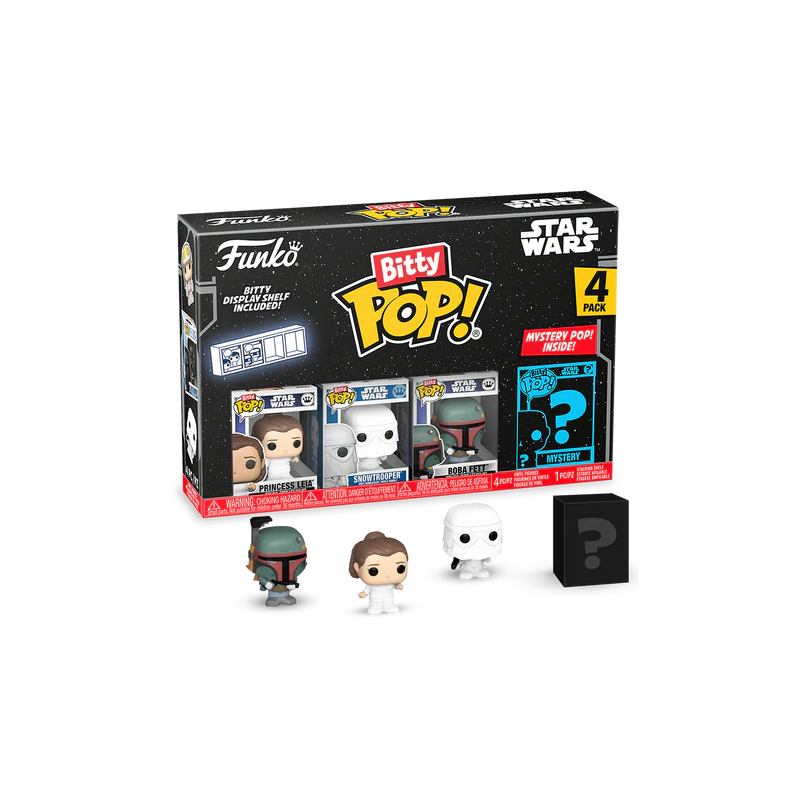 STAR WARS - Bitty Pop 4 Pack 2.5cm - Princesse LeiaFIGFUN83669_1.png889698836692