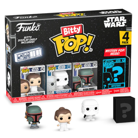 STAR WARS - Bitty Pop 4 Pack 2.5cm - Princesse LeiaFIGFUN83669_1.png889698836692
