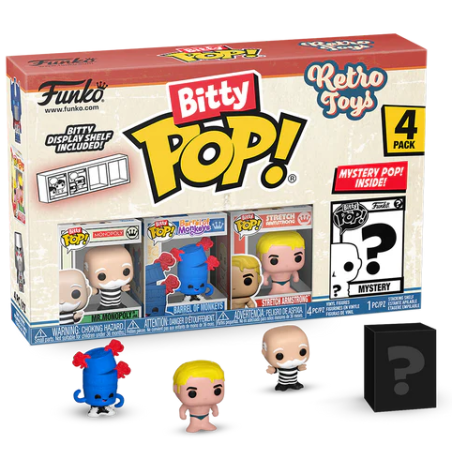 RETRO TOYS - Bitty Pop 4 Pack 2.5cm - Mr MonopolyFIGFUN75449_1.png889698754491