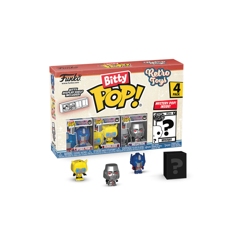 RETRO TOYS - Bitty Pop 4 Pack 2.5cm - TransformersFIGFUN75447_1.png889698754477