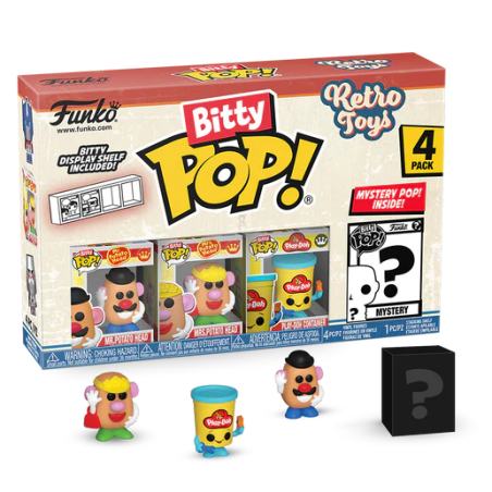 RETRO TOYS - Bitty Pop 4 Pack 2.5cm - Mr Potato HeadFIGFUN75446_1.png889698754460