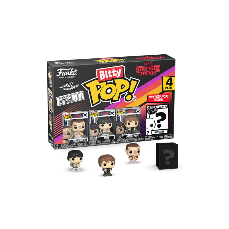 STRANGER THINGS - Bitty Pop 4 Pack 2.5cm - OnzeFIGFUN83663_1.png889698836630