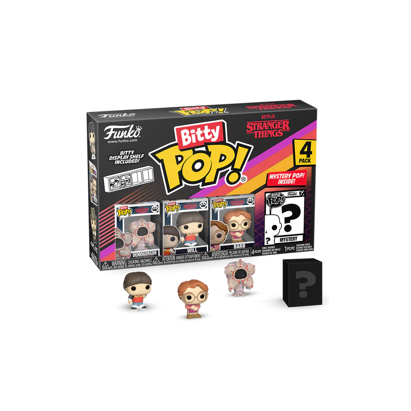 STRANGER THINGS - Bitty Pop 4 Pack 2.5cm - DemogorgonFIGFUN83661_1.png889698836616