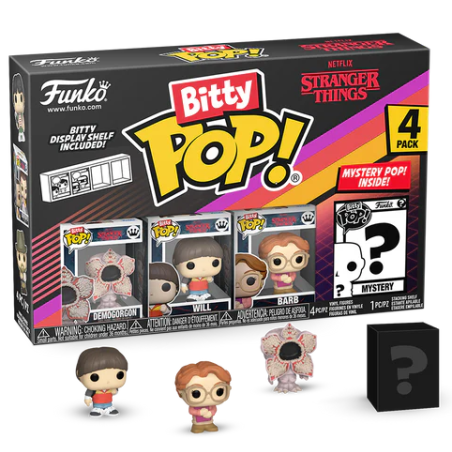 STRANGER THINGS - Bitty Pop 4 Pack 2.5cm - DemogorgonFIGFUN83661_1.png889698836616