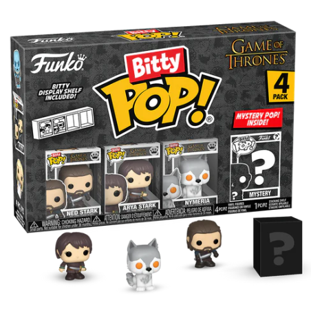 GAME OF THRONES - Bitty Pop 4 Pack 2.5cm - Ned StarkFIGFUN83649_1.png889698836494