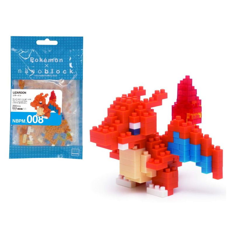 POKEMON - Dracaufeu - Figurine Nanoblock 10cmFIGNBPM008_1.png4972825146248