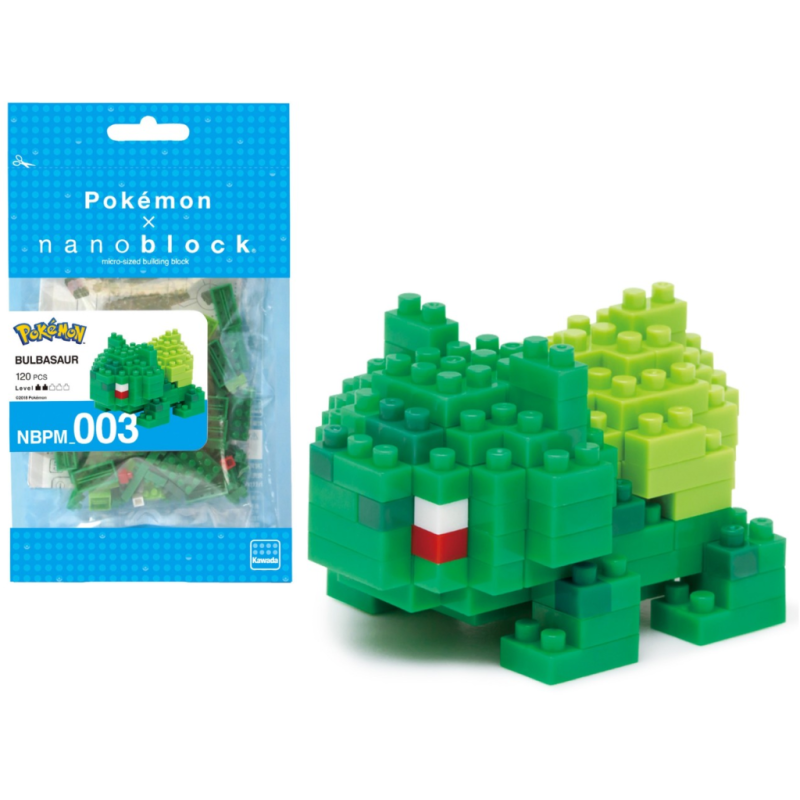 POKEMON - Bulbizarre - Figurine Nanoblock 10cmFIGNBPM003_1.png4972825146217