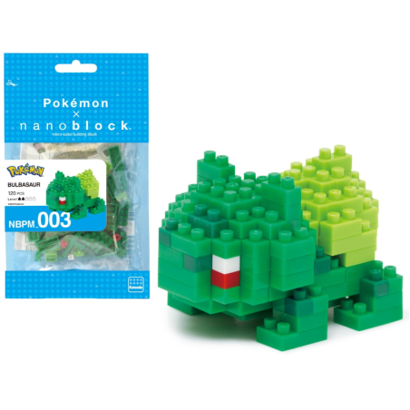 POKEMON - Bulbizarre - Figurine Nanoblock 10cmFIGNBPM003_1.png4972825146217