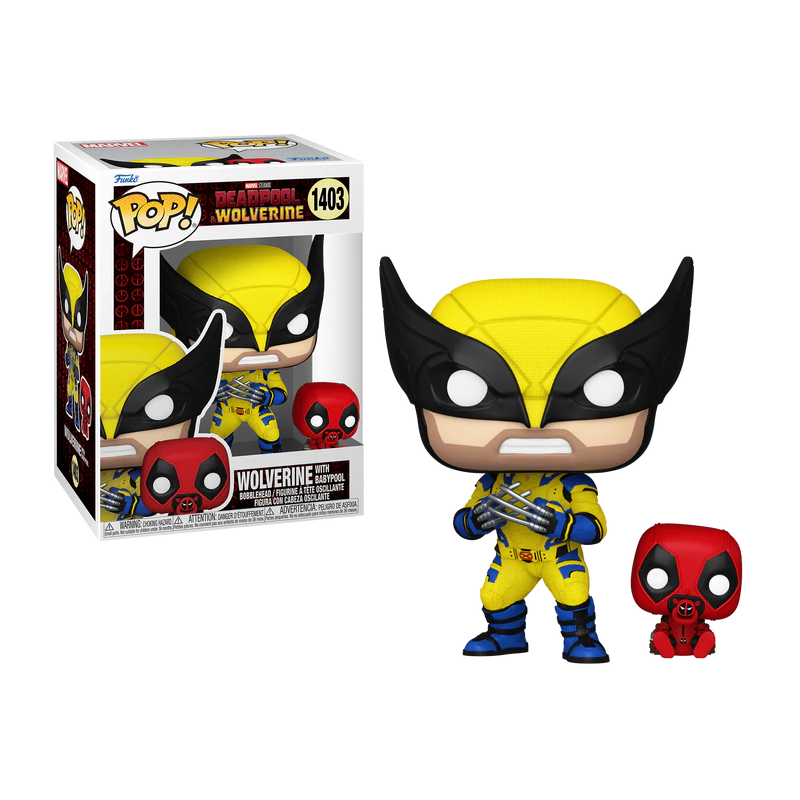 DEADPOOL 3 - POP & Buddy NÂ° 1403 - Wolverine avec BabypoolFIGFUN82382_1.png889698823821