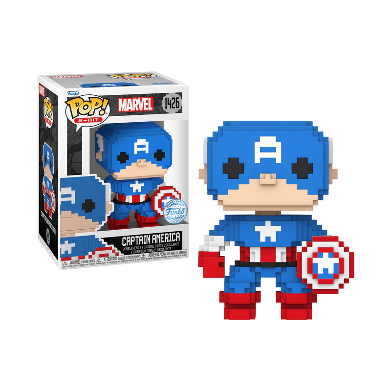 8-BIT - POP Marvel NÂ° 1426 - Captain AmericaFIGFUN82700_1.png889698827003