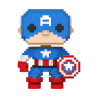 8-BIT - POP Marvel NÂ° 1426 - Captain AmericaFIGFUN82700_3.png889698827003