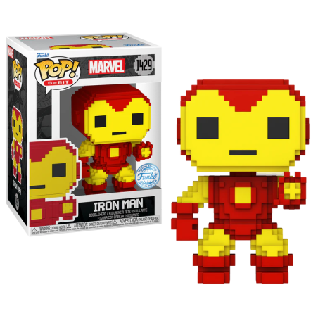 8-BIT - POP Marvel NÂ° 1429 - Iron ManFIGFUN82702_1.png889698827027