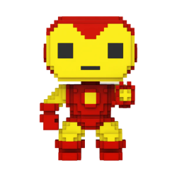 8-BIT - POP Marvel NÂ° 1429 - Iron ManFIGFUN82702_3.png889698827027