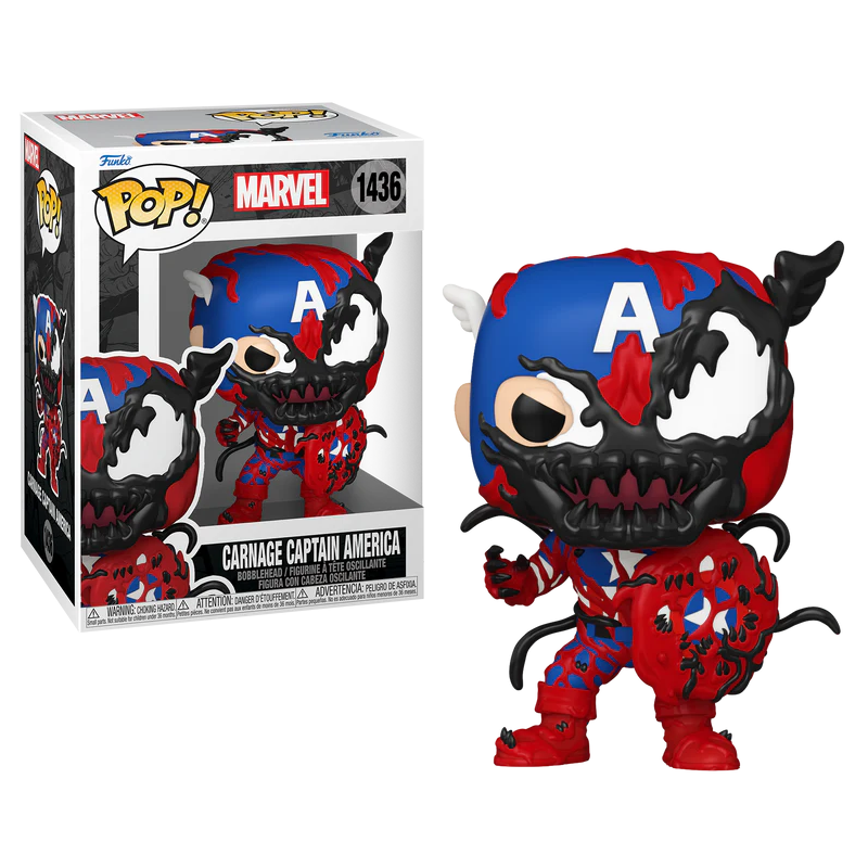 CARNAGEIZED - POP Marvel NÂ° 1436 - Captain AmericaFIGFUN82644_1.png889698826440