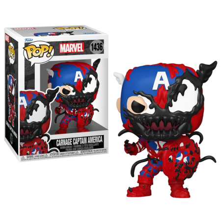 CARNAGEIZED - POP Marvel NÂ° 1436 - Captain AmericaFIGFUN82644_1.png889698826440