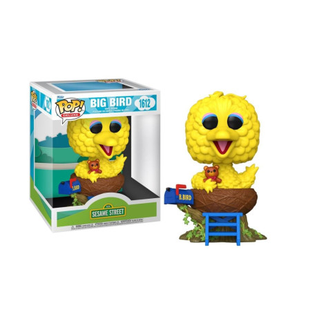 SESAME STREET - POP Deluxe NÂ° 1612 - Big Bird dans nidFIGFUN80141_1.jpg889698801416