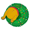 WINNIE L'OURSON - Stuck in Wreath - Sac bandouliëre LoungeflyFIGWDTB3096_5.png671803527034