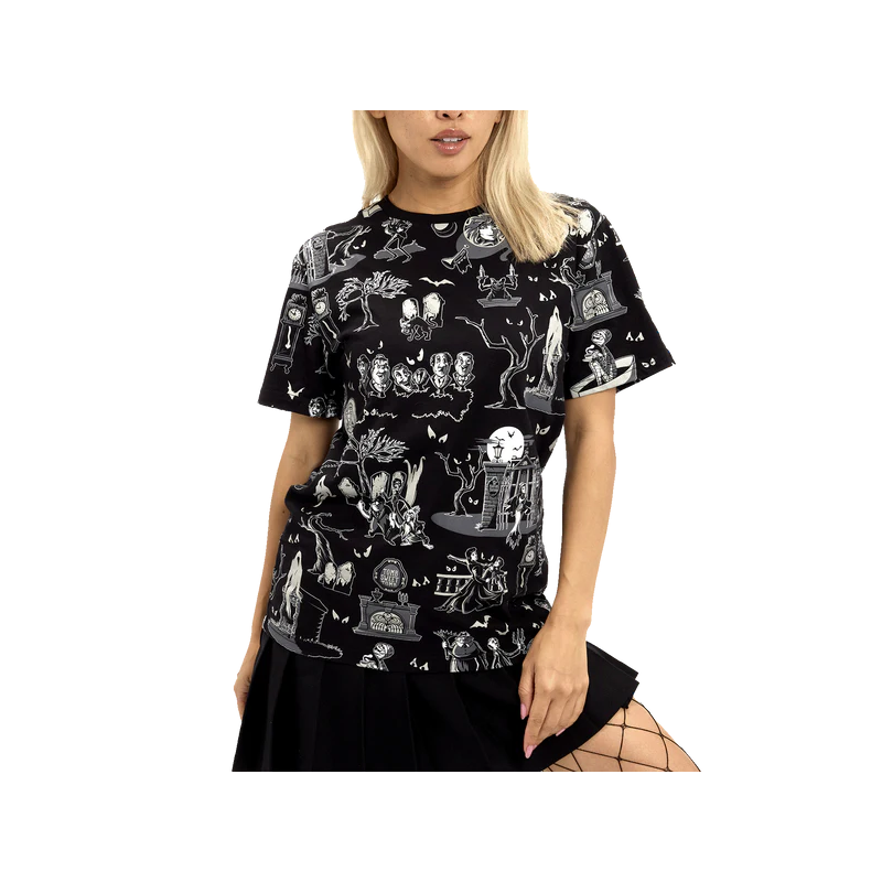 DISNEY - Haunted Mansion - T-Shirt Unisex Loungefly (L)FIGWDSH0144_1.png671803525405