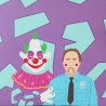 KILLER KLOWNS FROM OUTER SPACE-Jumbo Cosplay -Mini Sac à  Dos LoungeFlyFIGKKLBK0005_5.png671803523074