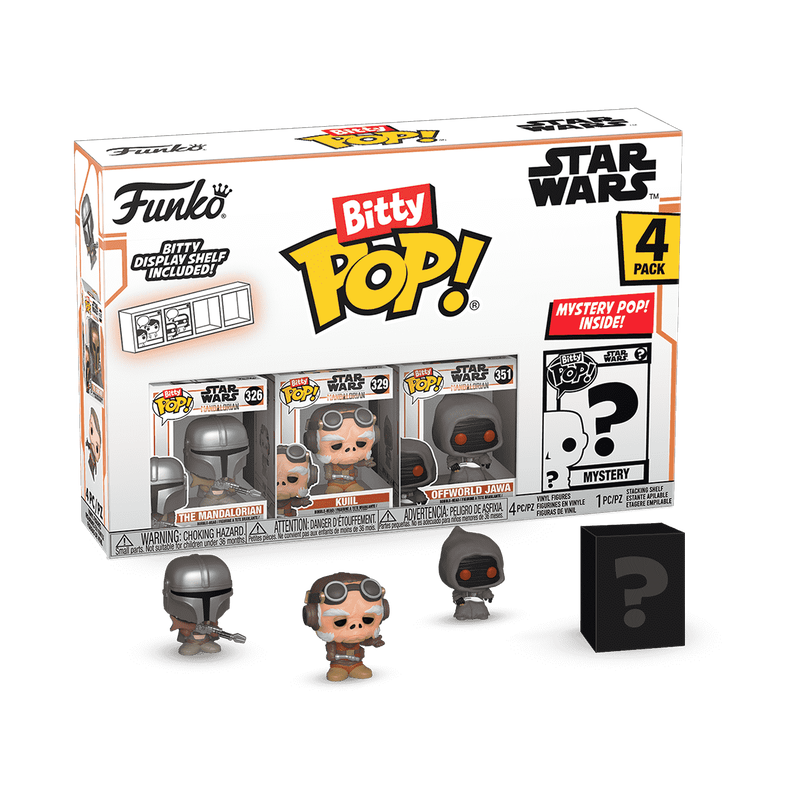 THE MANDALORIAN - Bitty Pop 4 Pack 2.5cm - MandalorianFIGFUN75452_1.png889698754521