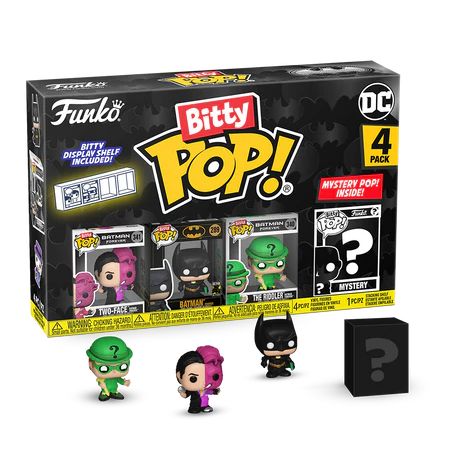 BATMAN 85TH - Bitty Pop 4 Pack 2.5cm - Double FaceFIGFUN81130_1.png889698811309