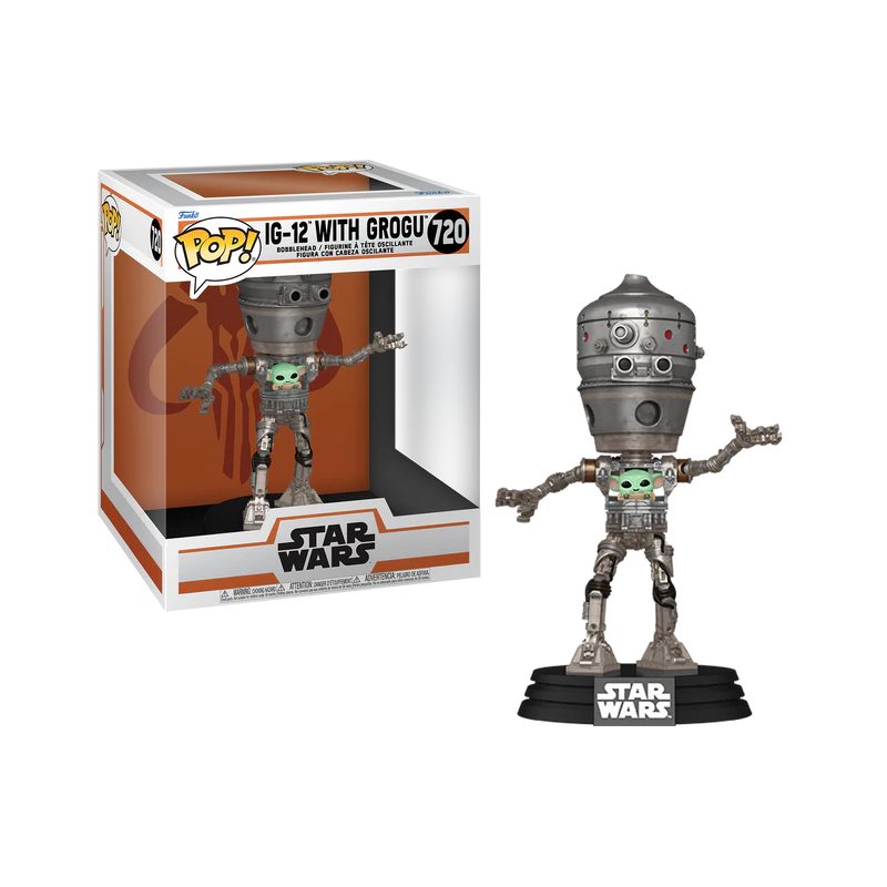 MANDALORIAN - POP Deluxe NÂ° 720 - Grogu (IG-12)FIGFUN80001_1.png889698800013