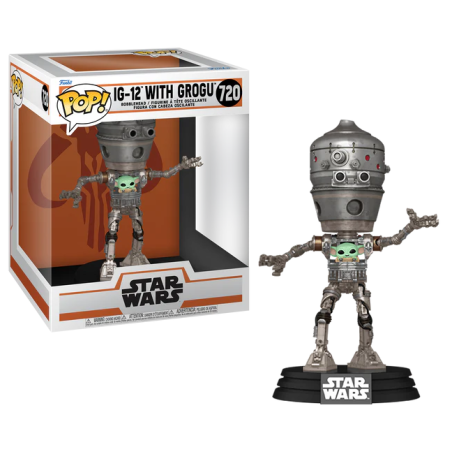 MANDALORIAN - POP Deluxe NÂ° 720 - Grogu (IG-12)FIGFUN80001_1.png889698800013
