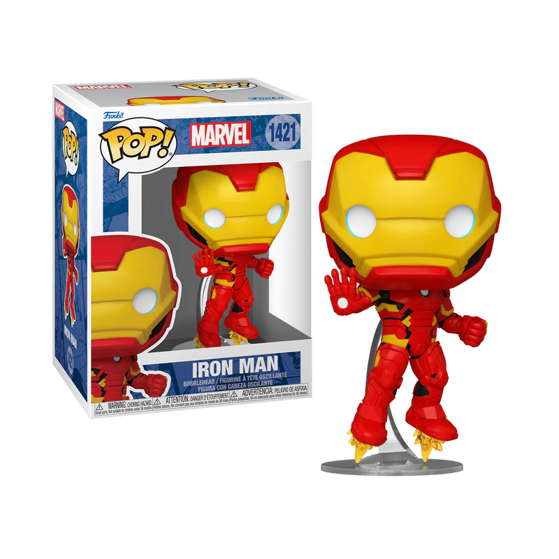 MARVEL NEW CLASSICS - POP Marvel NÂ° 1421 - Iron ManFIGFUN82499_1.png889698824996
