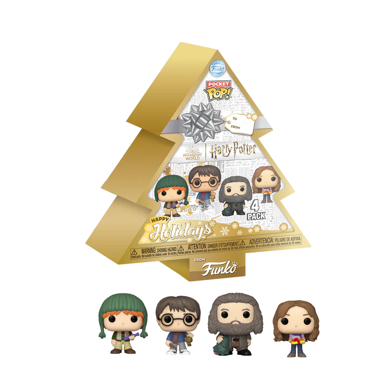 HARRY POTTER - Pocket Pop 4 Pack - Tree HolidayFIGFUN82706_1.png889698827065