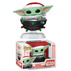 MANDALORIAN HOLIDAY - POP Star Wars NÂ° 746 - GroguFIGFUN80010_1.png889698800105
