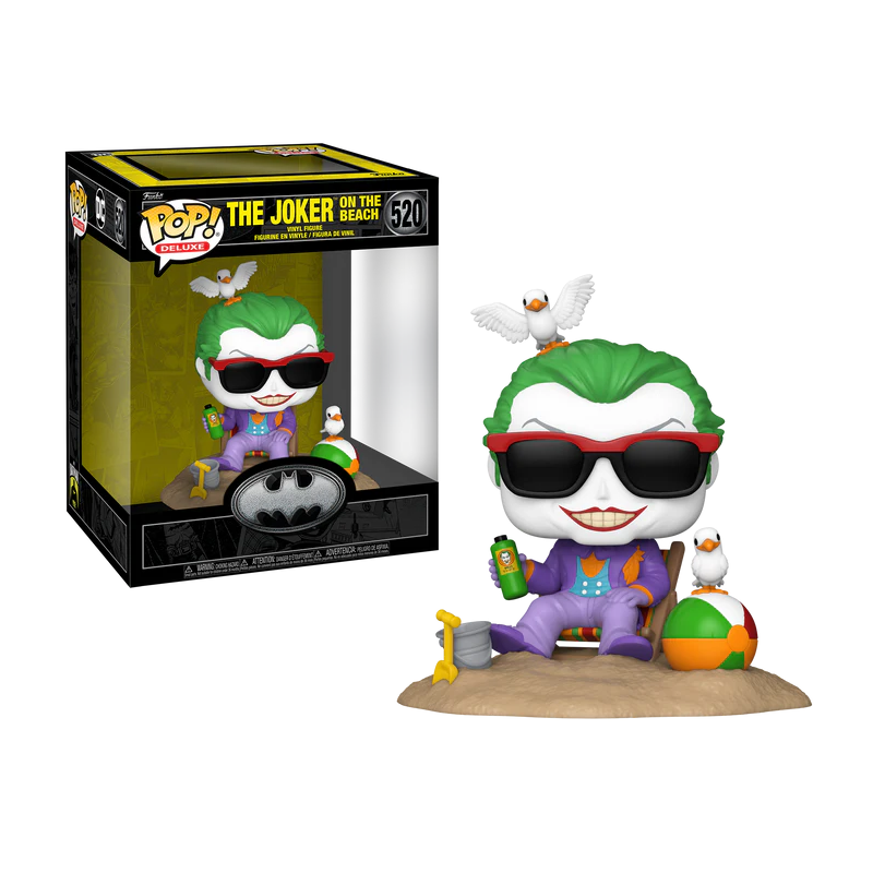 BATMAN 85TH - POP Deluxe NÂ° 520 - Joker sur la plageFIGFUN80682_1.png889698806824