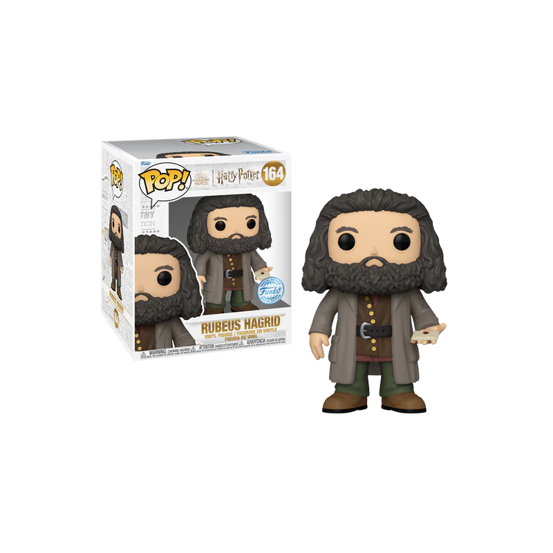 HARRY POTTER - POP Super NÂ° 164 - Hagrid avec LettreFIGFUN77381_1.png889698773812