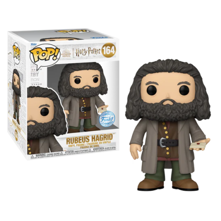 HARRY POTTER - POP Super NÂ° 164 - Hagrid avec LettreFIGFUN77381_1.png889698773812