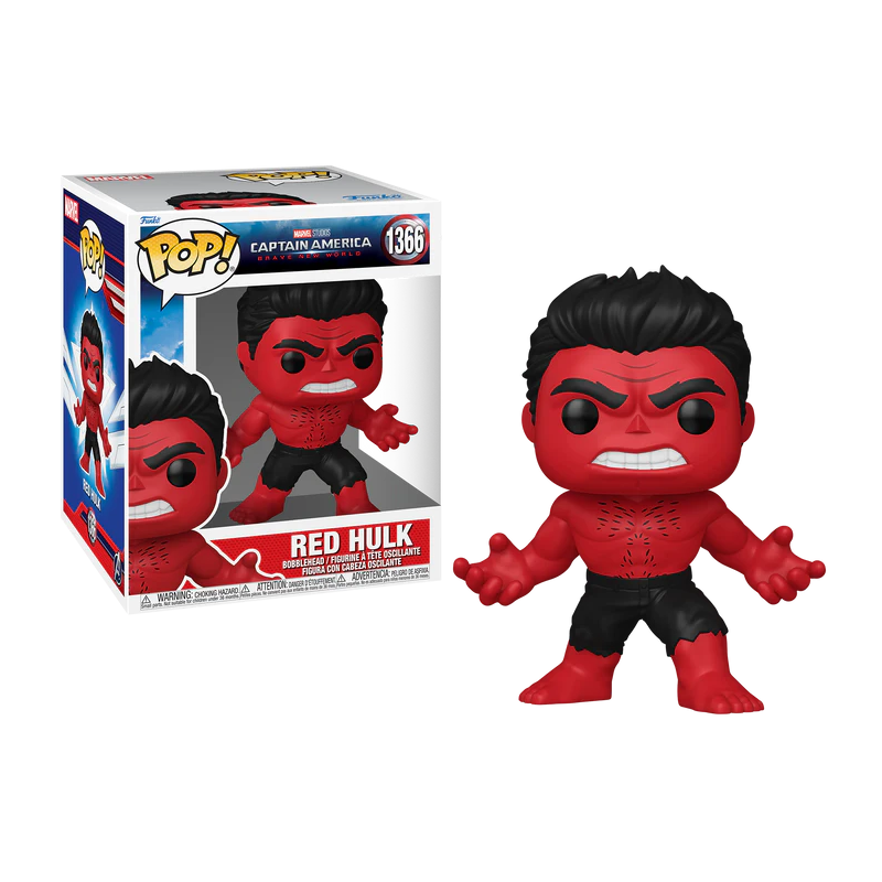 CAPTAIN AMERICA BRAVE NEW WORLD - POP Super 6'' NÂ° 1366 - Red HulkFIGFUN75994_1.png889698759946