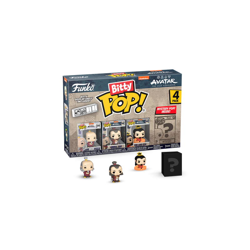 AVATAR LE DERNIER MAITRE DE L'AIR - Bitty Pop 4 Pack 2.5cm - IrohFIGFUN73059_1.png889698730587
