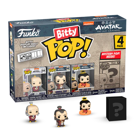 AVATAR LE DERNIER MAITRE DE L'AIR - Bitty Pop 4 Pack 2.5cm - IrohFIGFUN73059_1.png889698730587